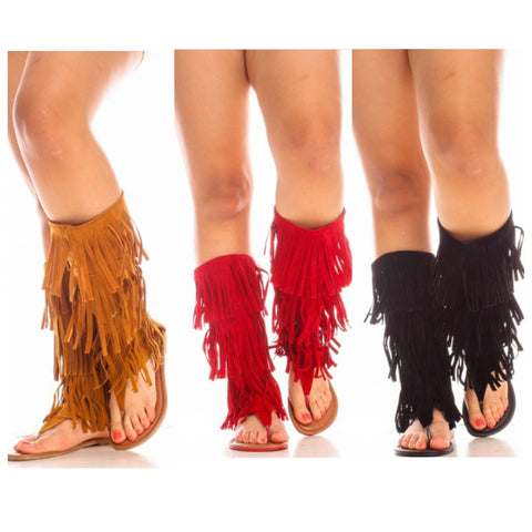 Fringe Moccasin